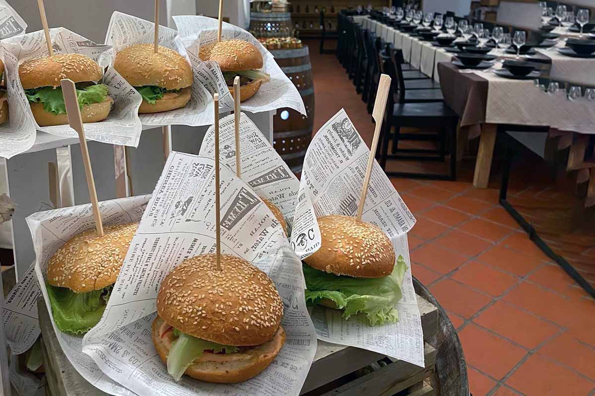 Catering, Hamburger